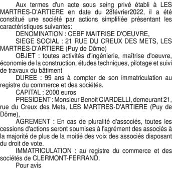 Contenu publication