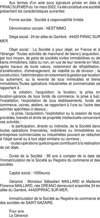 Contenu publication