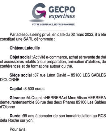 Contenu publication