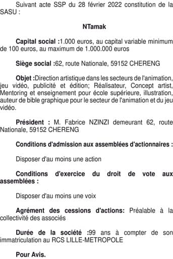 Contenu publication