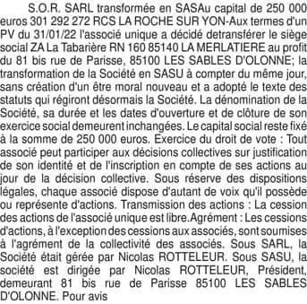 Contenu publication