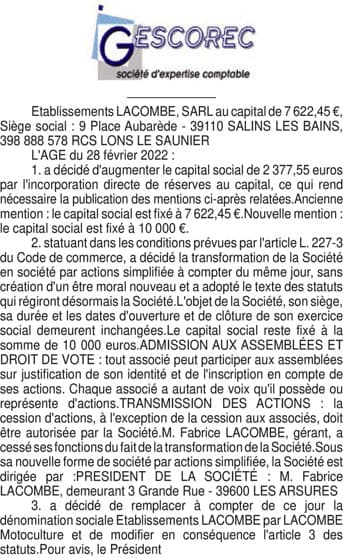 Contenu publication