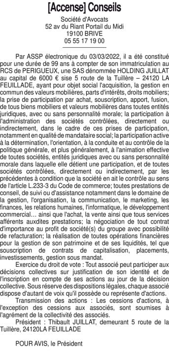 Contenu publication