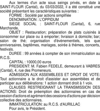 Contenu publication