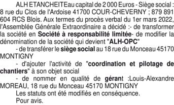 Contenu publication