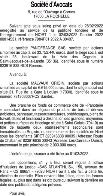 Contenu publication