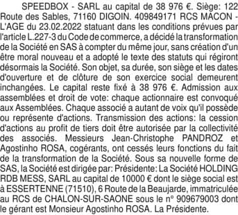 Contenu publication
