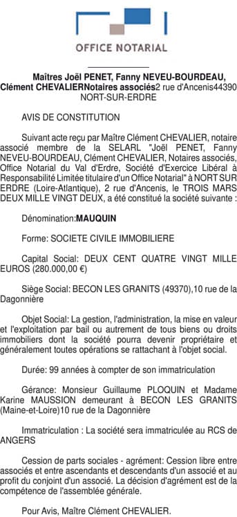 Contenu publication