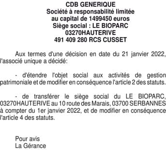 Contenu publication