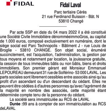 Contenu publication