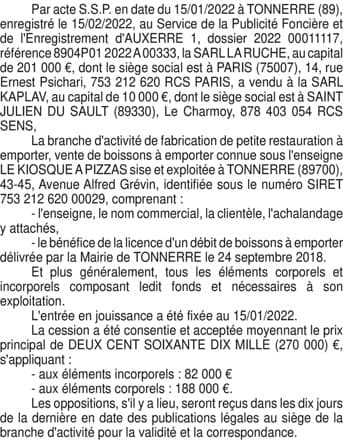 Contenu publication