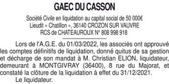 Contenu publication