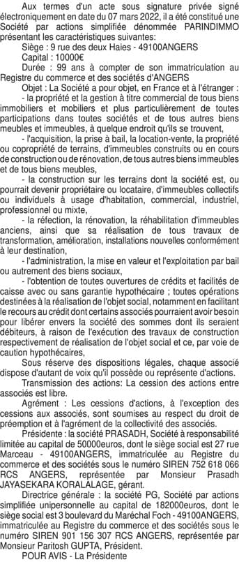 Contenu publication