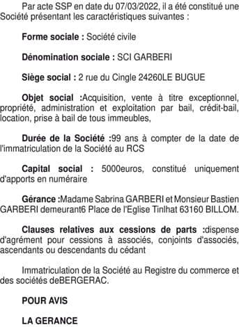 Contenu publication