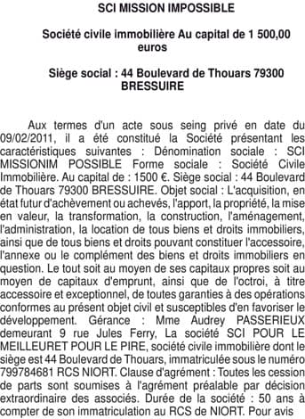Contenu publication