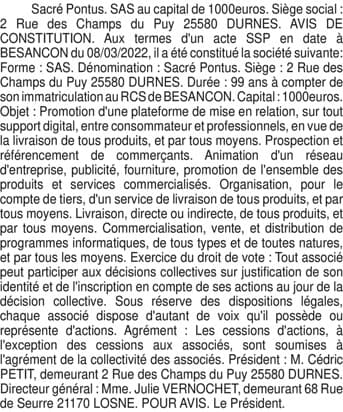 Contenu publication