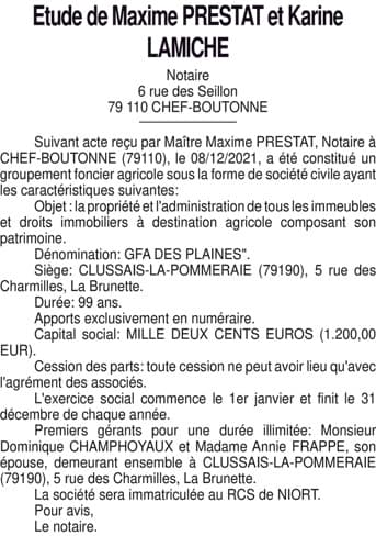 Contenu publication