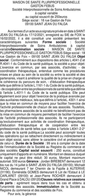 Contenu publication