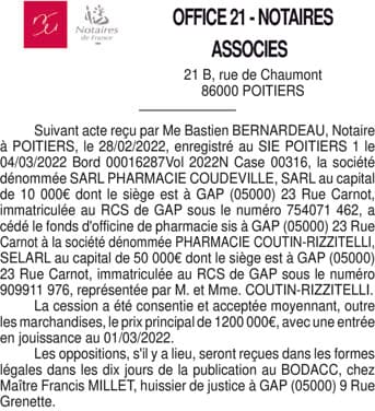 Contenu publication