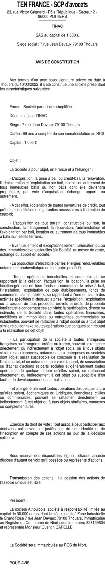 Contenu publication