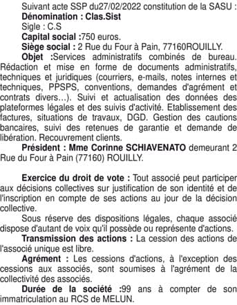 Contenu publication