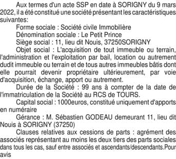 Contenu publication