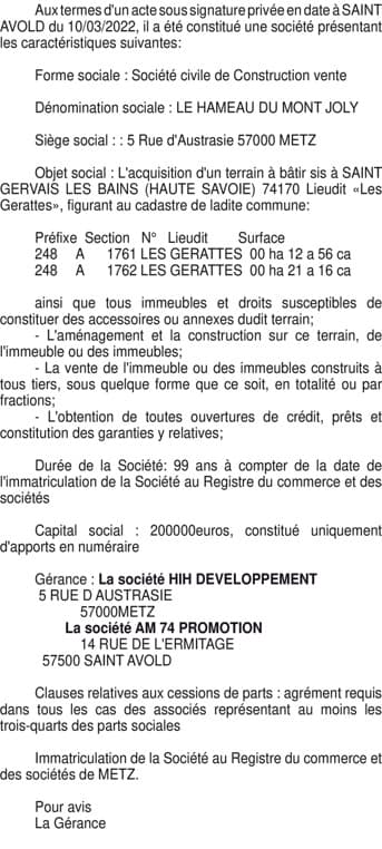Contenu publication