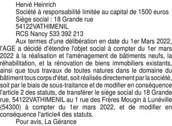 Contenu publication