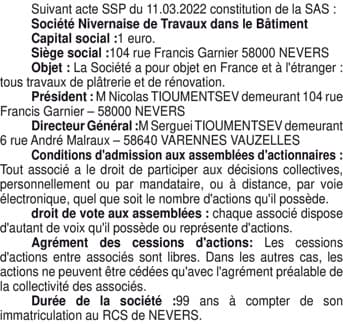 Contenu publication