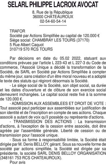 Contenu publication