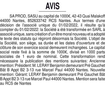 Contenu publication