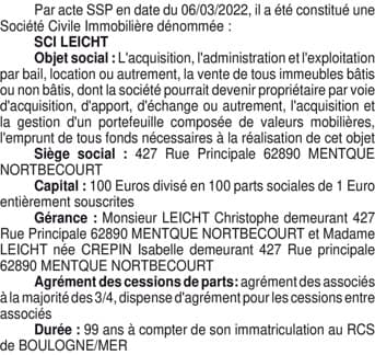 Contenu publication