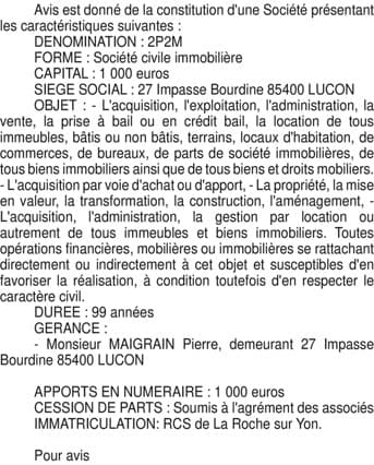 Contenu publication