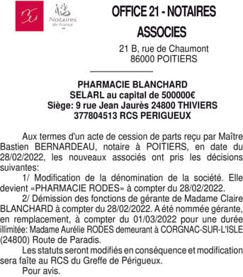 Contenu publication