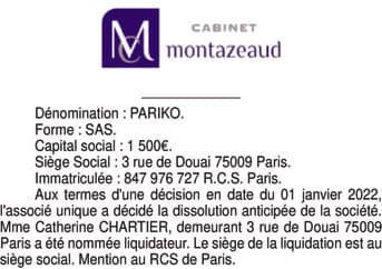 Contenu publication