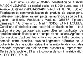 Contenu publication