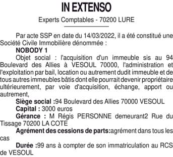 Contenu publication