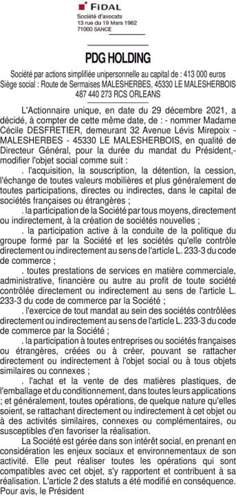 Contenu publication