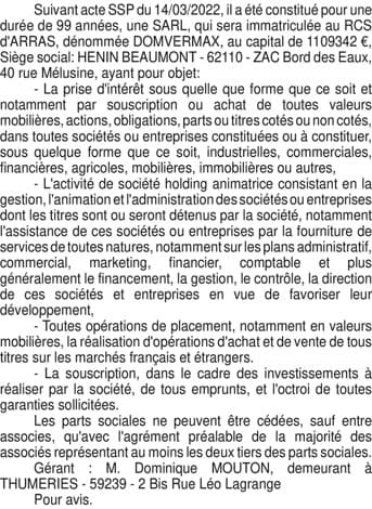 Contenu publication