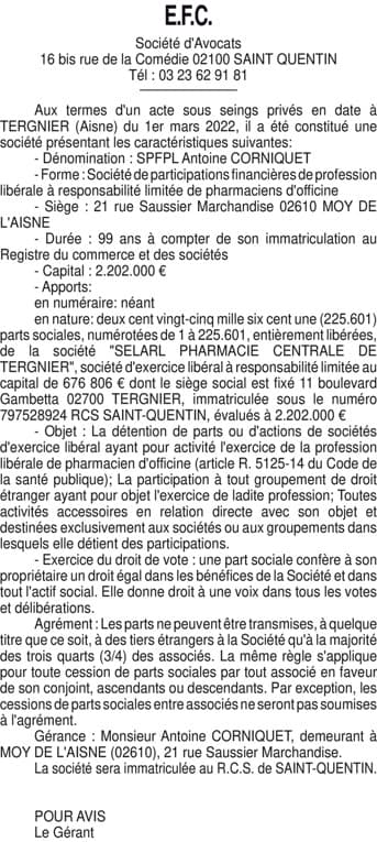 Contenu publication