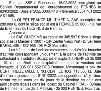 Contenu publication