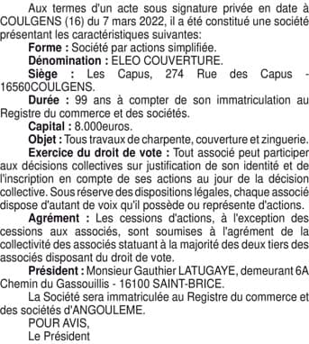 Contenu publication