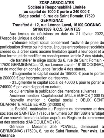 Contenu publication
