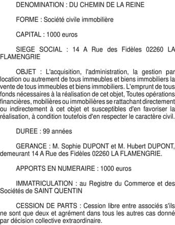 Contenu publication