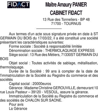 Contenu publication