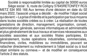 Contenu publication