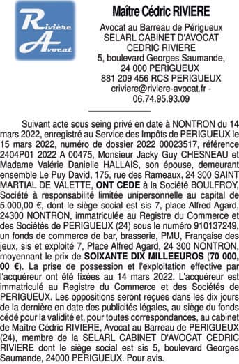 Contenu publication
