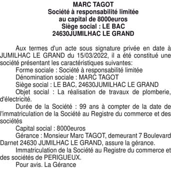 Contenu publication