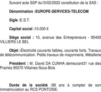Contenu publication