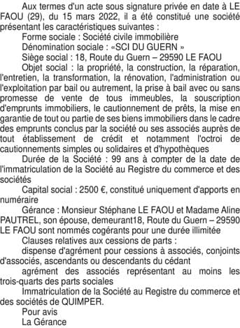 Contenu publication